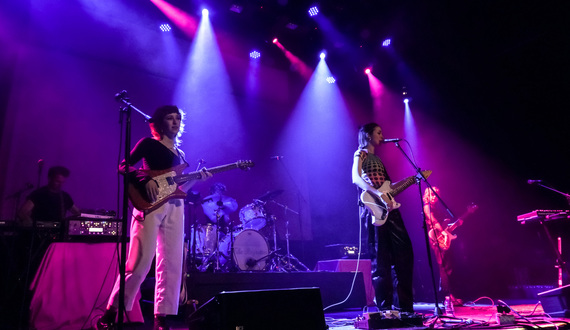 Interactive crowd welcomes The Regrettes as part of Get The F*ck Out of LA Tour