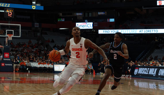 Observations from SU’s exhibition over Daemen: New man-to-man look, J.J. Starling shines